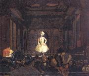 Walter Sickert Gatti's Hungerford Palace of Varieties:Second Turn of Katie Lawrence France oil painting artist